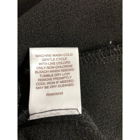 Eva Mendes Overall Jumpsuit Size 2 Long Sleeve Black Y2K Fairy Core Barbiecore - Picture 9 of 12